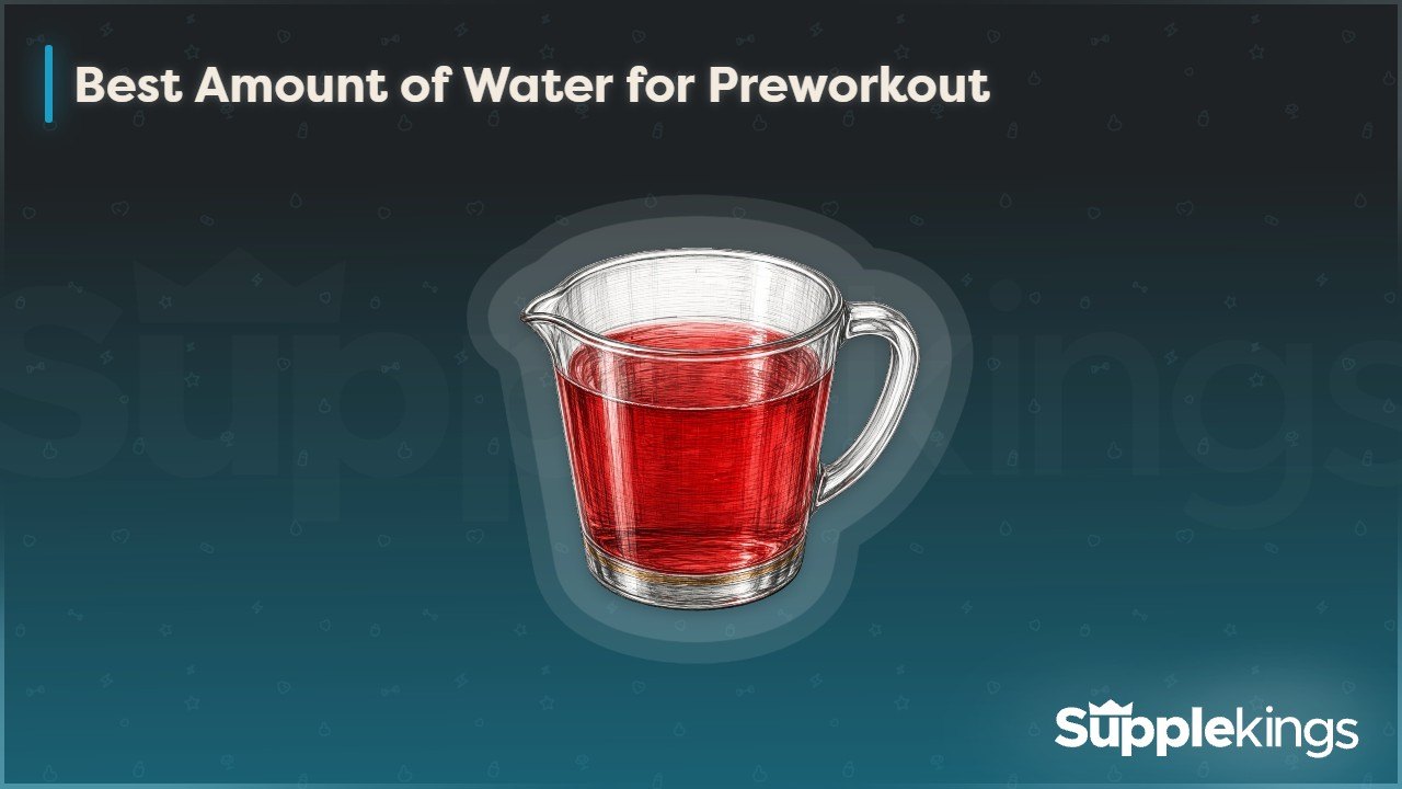 Best amount of water to mix preworkout with